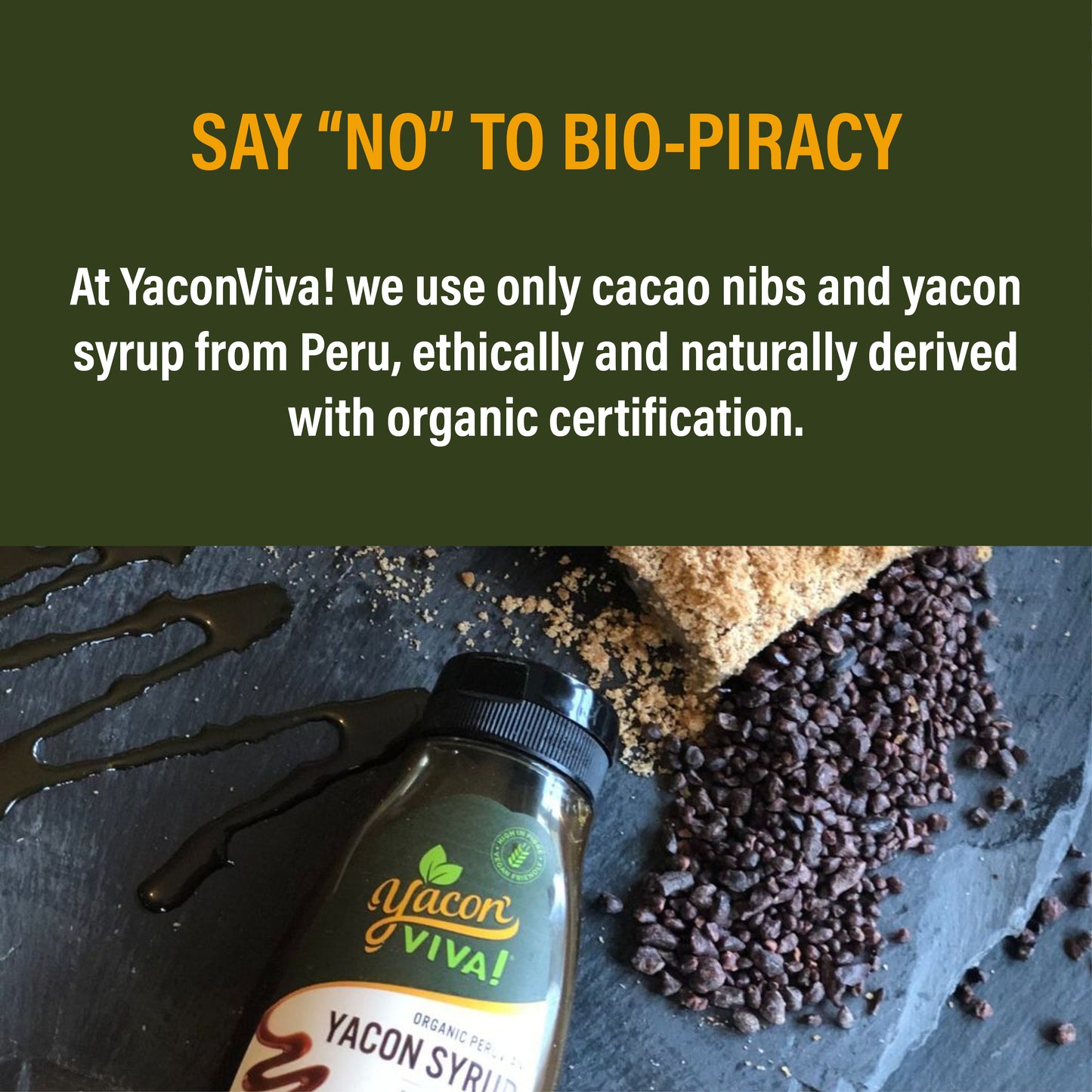 YaconViva! Organic Peruvian Yacon Syrup
